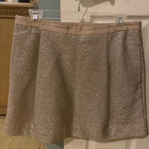 Tory Burch Kathleen Metallic Skirt